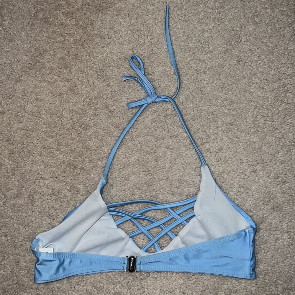 Blue bikini top - Picture 2 of 4
